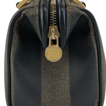 FENDI Pecan Logo Two-way Small Boston bag Shoulder bag  Black Vintage 6ymrwc