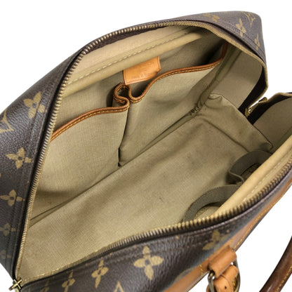 LOUIS VUITTON Monogram Handbag Brown Vintage bwp3ix