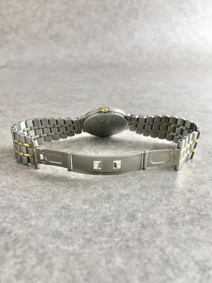 Yves Saint Laurent Watch Silver×Gold 107814 Vintage jzg86r
