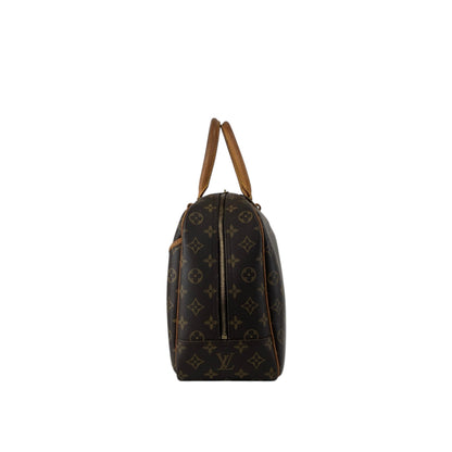LOUIS VUITTON Monogram Handbag Brown Vintage bwp3ix