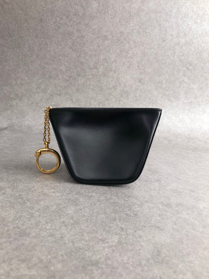 Cartier Coin Purse Black Vintage ver74j