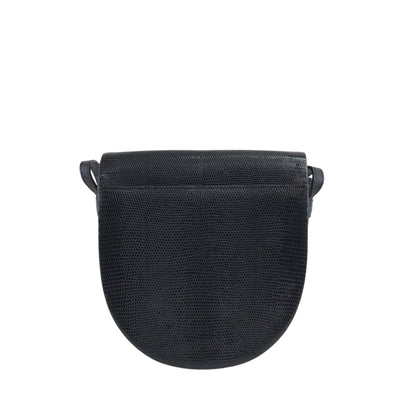 Yves Saint Laurent YSL Logo Shoulder bag Black Vintage rnmcrn