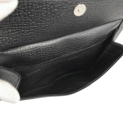 LOEWE Logo Embossed Handbag Black Vintage xvn4mm