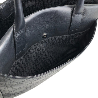 Christian Dior D Motif Totebag Black Vintage iiw373