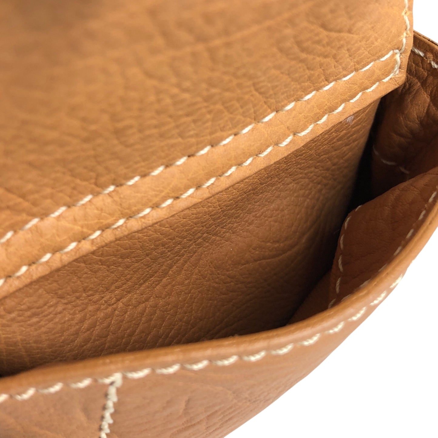 CELINE Blason Handbag Camel Vintage d6g4j8