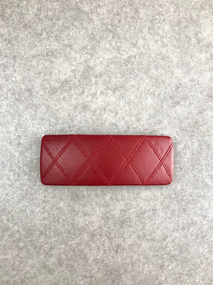 CHANEL Barrette Red Vintage cixz7n