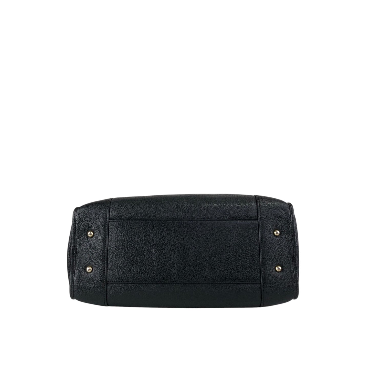 LOEWE Anagram Small Boston bag Handbag Black Vintage rtk3kf