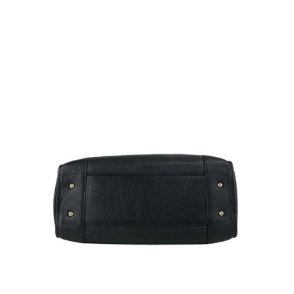 LOEWE Anagram Small Boston bag Handbag Black Vintage rtk3kf