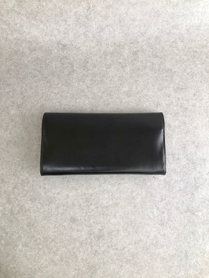 CELINE Gancini Long Wallet Black Vintage xfm7yd