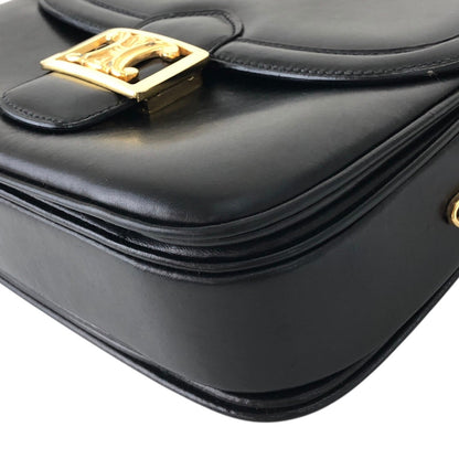 CELINE Triomphe 肩背包 黑色 復古 bubmw7