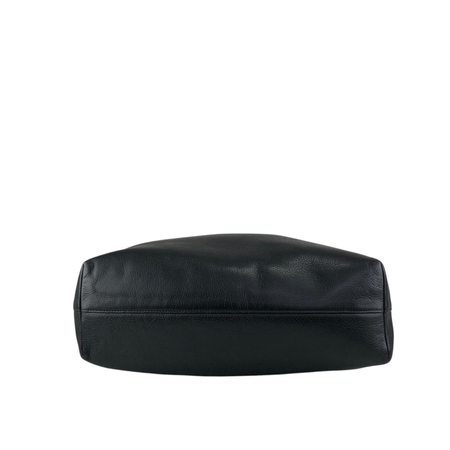 LOEWE Logo Embossed Two-way Handbag Shoulder bag Black Vintage m3sbja