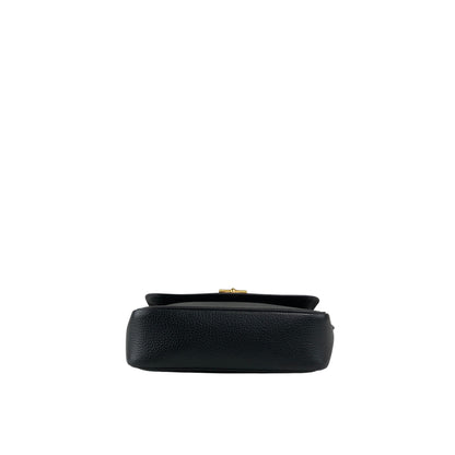 CELINE Toggle Clasp Shoulder bag Black Vintage 6i3ni8