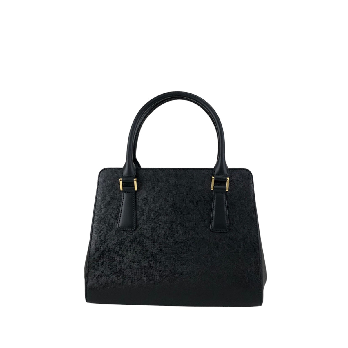 BURBERRY Logo Handbag Black Vintage imtu4e