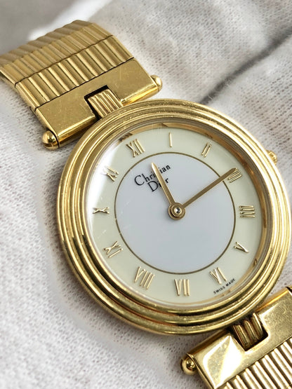 Christian Dior Watch Gold Vintage ignfmy