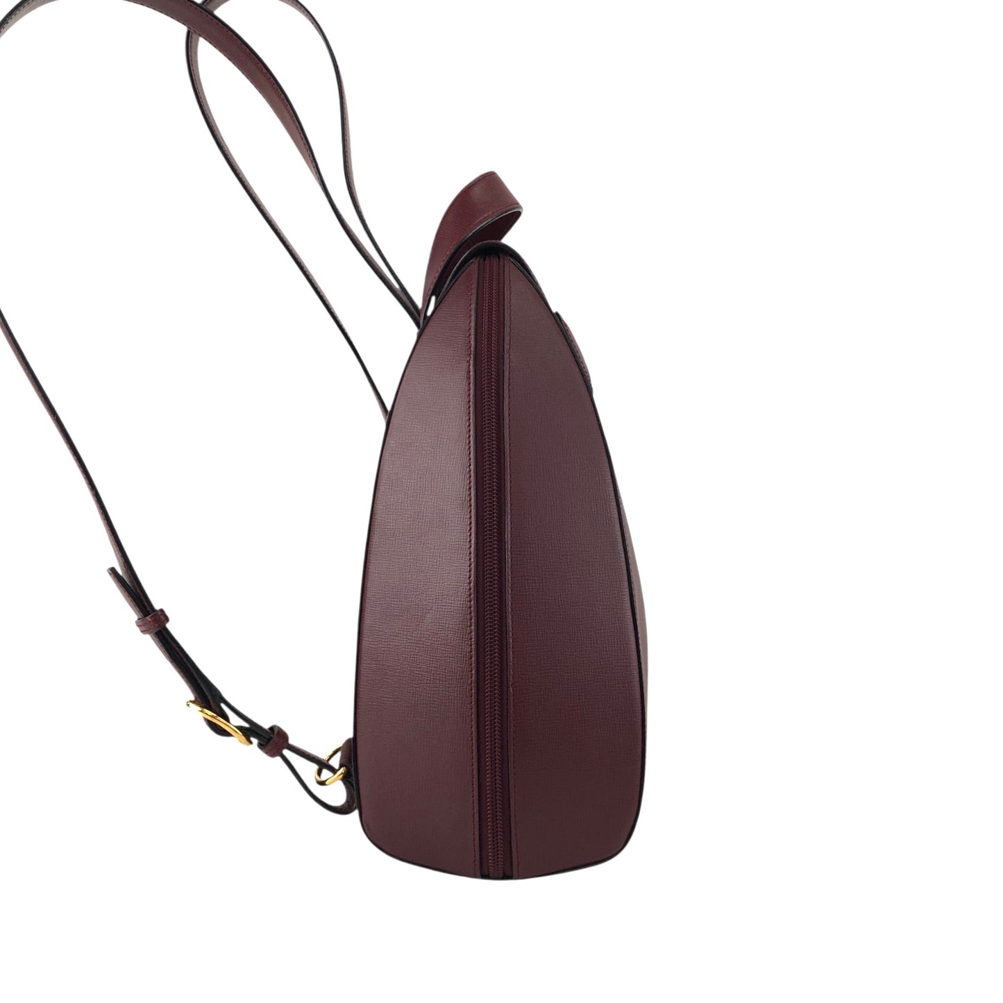 Cartier Turn Lock Backpack Bordeaux Vintage txrxit