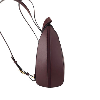 Cartier Turn Lock Backpack Bordeaux Vintage txrxit