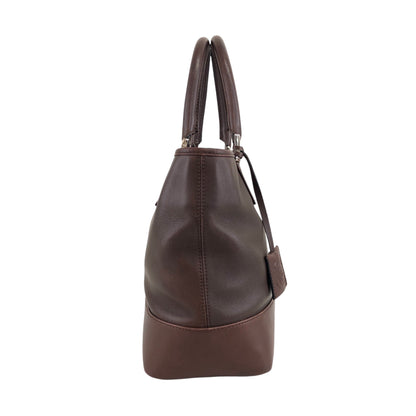 LOEWE Anagram Handbag Brown Vintage zudk4x