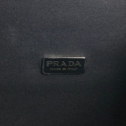 PRADA Logo Small Handbag Black Vintage t6yjus