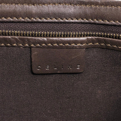 CELINE Horse Bit Shoulder bag Brown Vintage jvhfaj