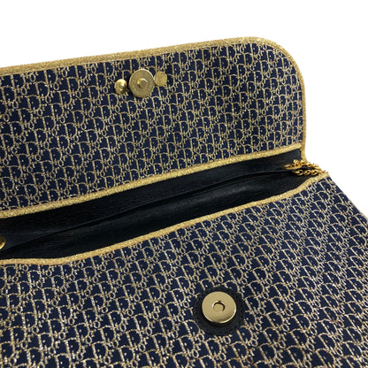 Christian Dior Trotter Chain Crossbody Navy Vintage gcy3i2