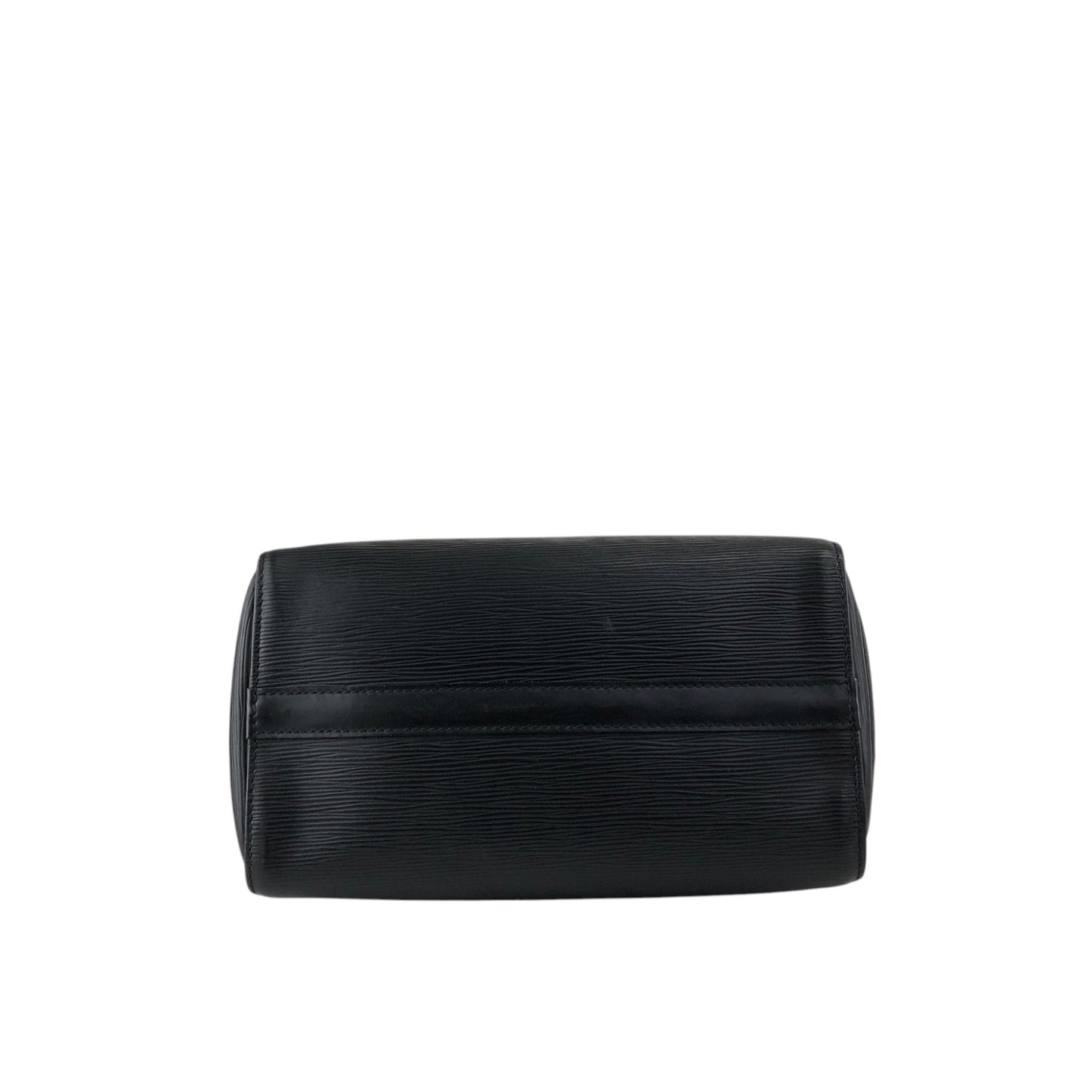 LOUIS VUITTON Epi Small Boston bag Handbag Black Vintage abz8nz