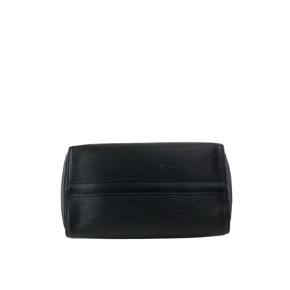 LOUIS VUITTON Epi Small Boston bag Handbag Black Vintage abz8nz