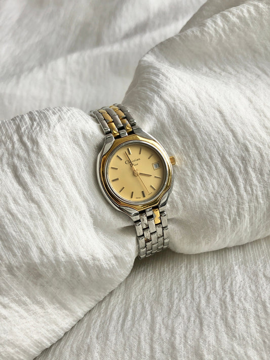 Christian Dior Watch Silver Vintage z2pp23