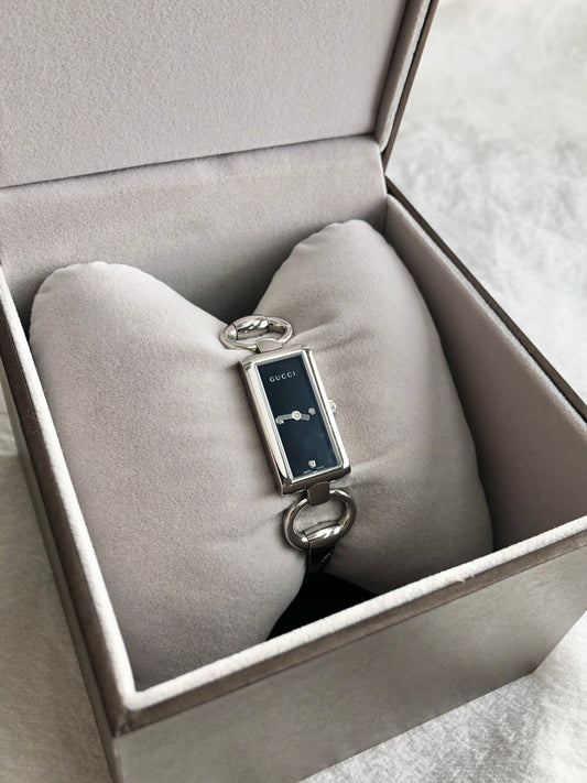 GUCCI Watch Silver Vintage yeefww
