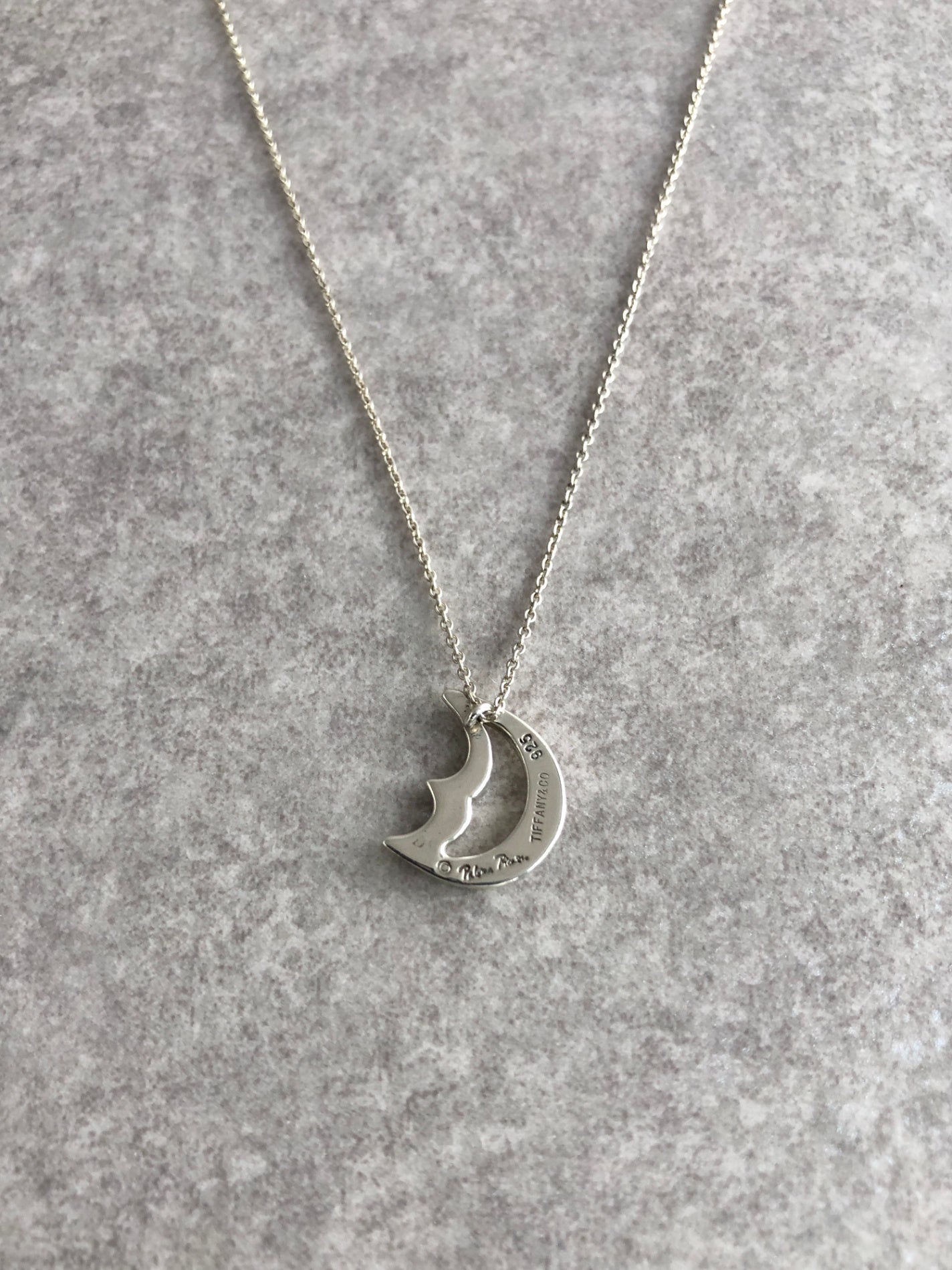 Tiffany & Co. SILVER925 Necklace Silver Vintage phzb83