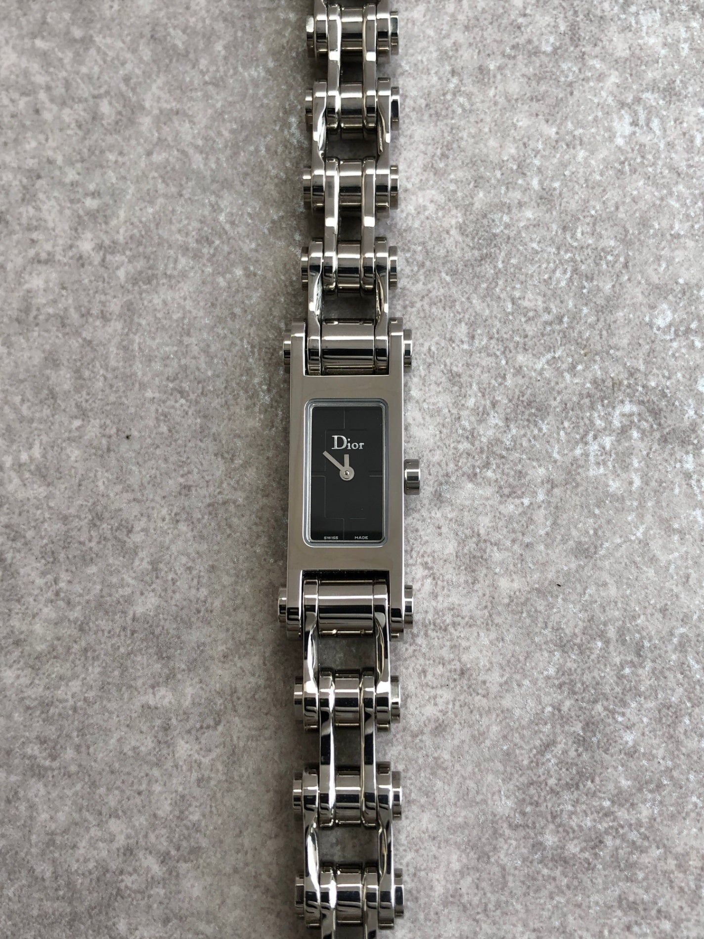 Christian Dior Watch Silver D104-100 Vintage swu6vp
