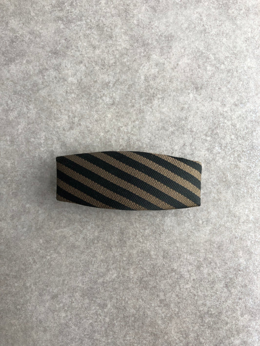 FENDI Pecan Barrette Brown×Black Vintage dbwb3g