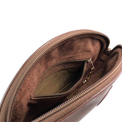 GUCCI Interlocking Shoulder bag Brown Vintage ynp7rw