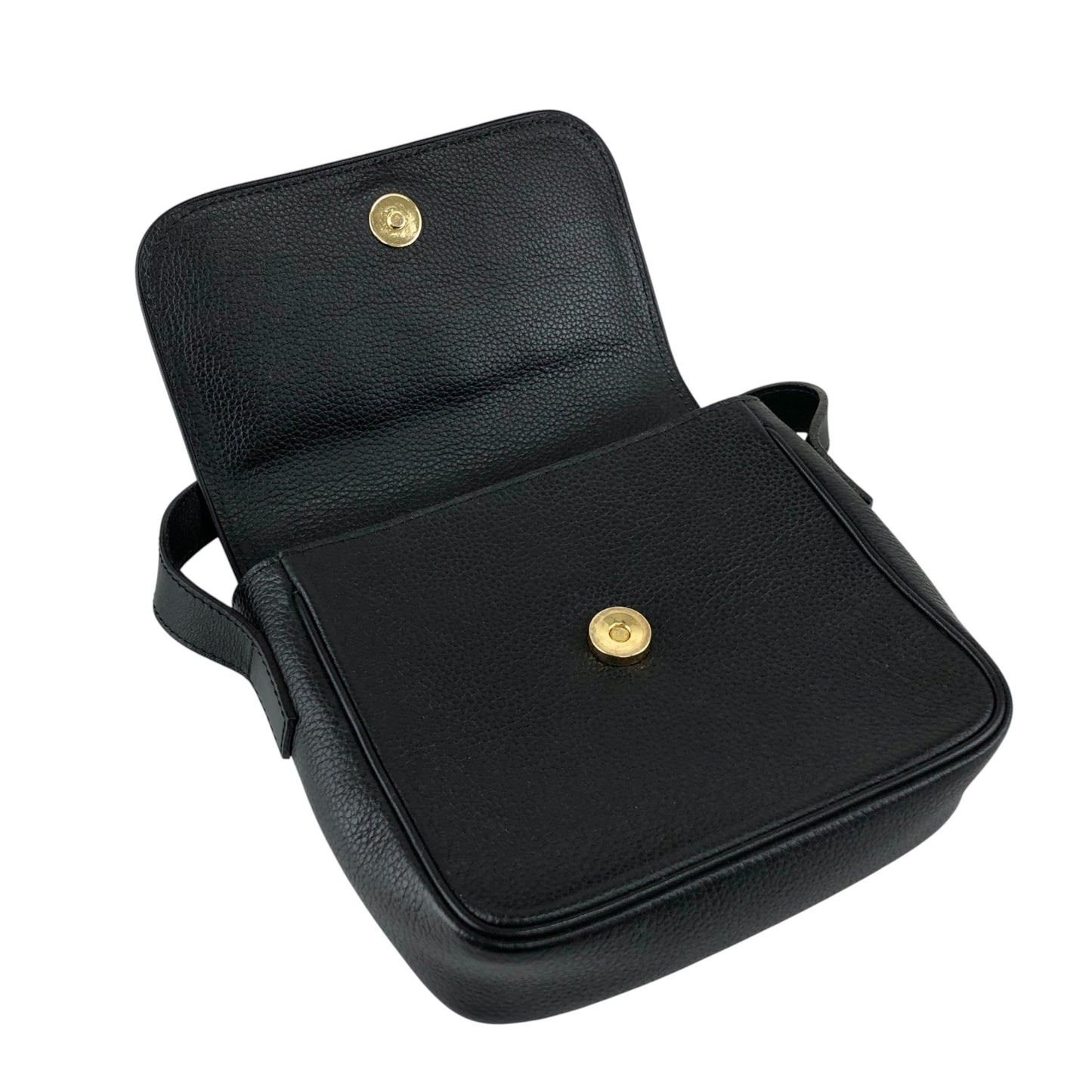 CELINE Toggle Clasp Shoulder bag Black Vintage 6i3ni8