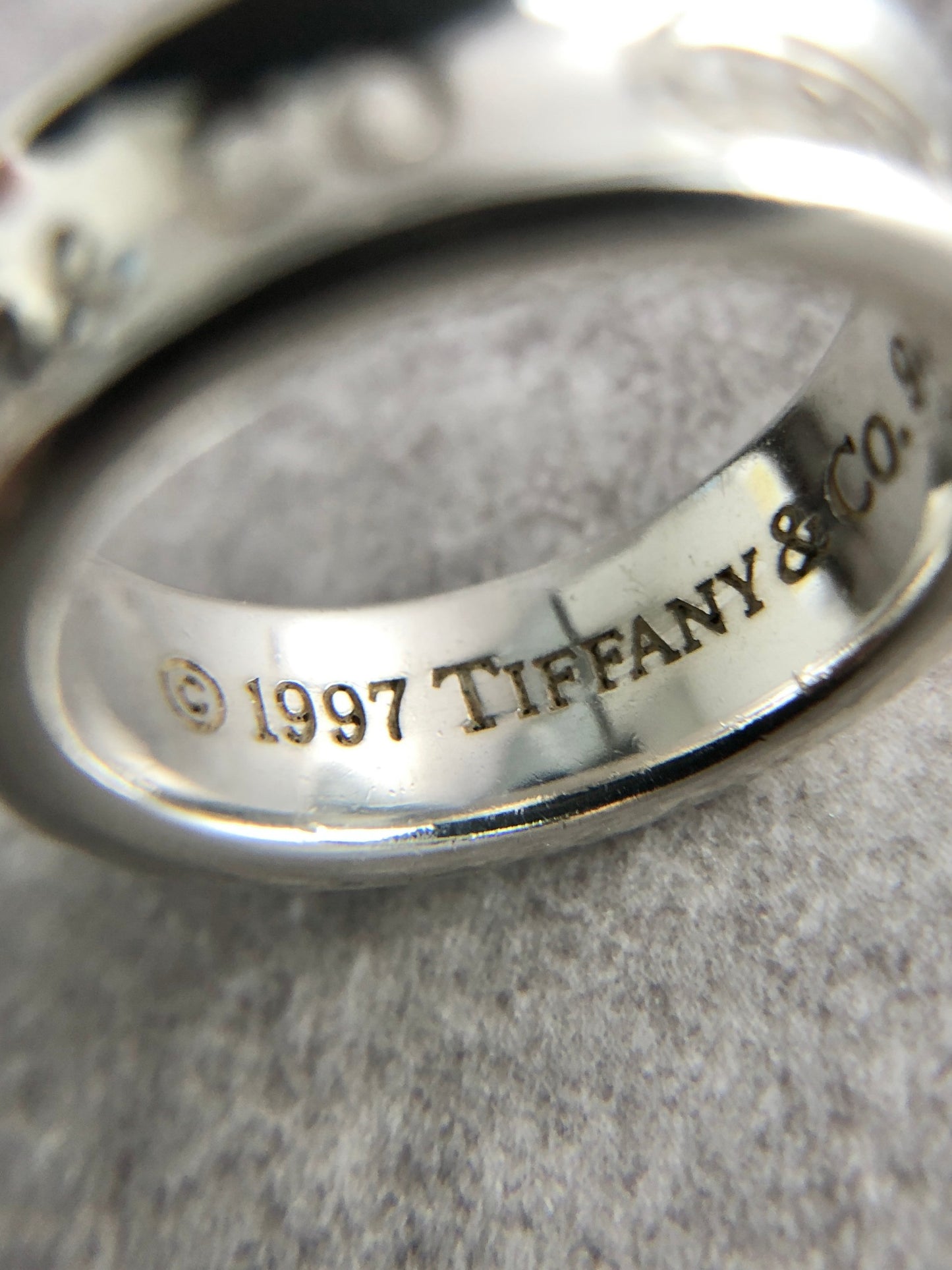 Tiffany & Co. SILVER925 Ring Silver Vintage eeebb6