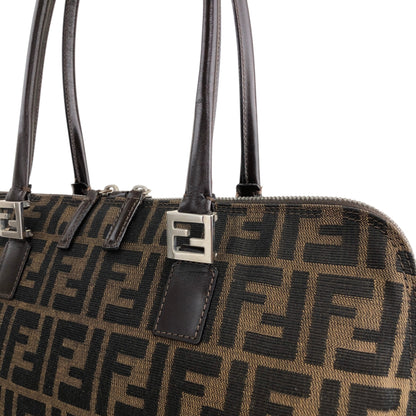 FENDI Shoulder bag Brown Vintage 3pcjz8