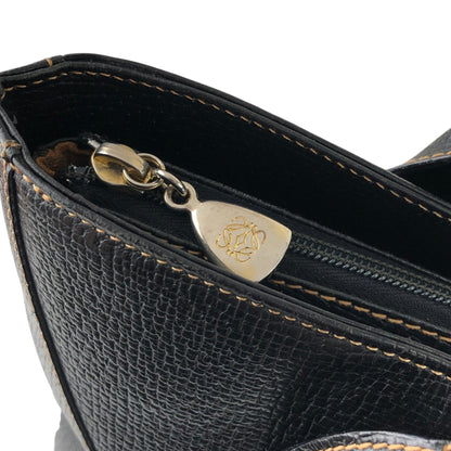 LOEWE Logo Embossed Two-way Handbag Totebag Black Vintage pfe4su