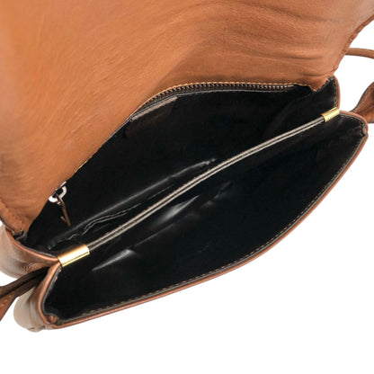 CELINE Blason Shoulder bag Brown Vintage c75hyk