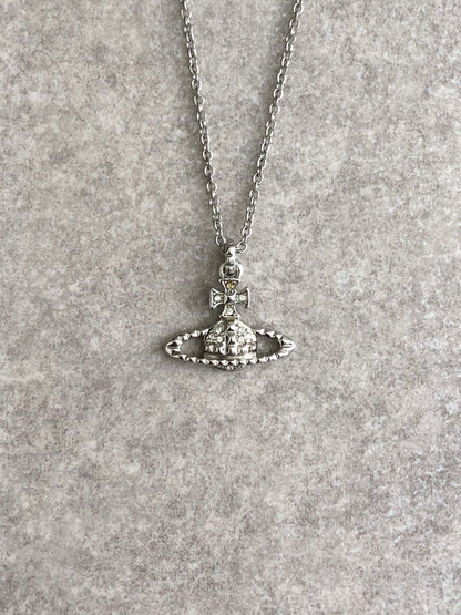 Vivienne Westwood Necklace Silver 169164 Vintage yb3aig