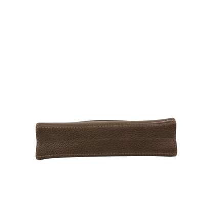 GUCCI Turn Lock Shoulder bag Brown Vintage 4k7hzd