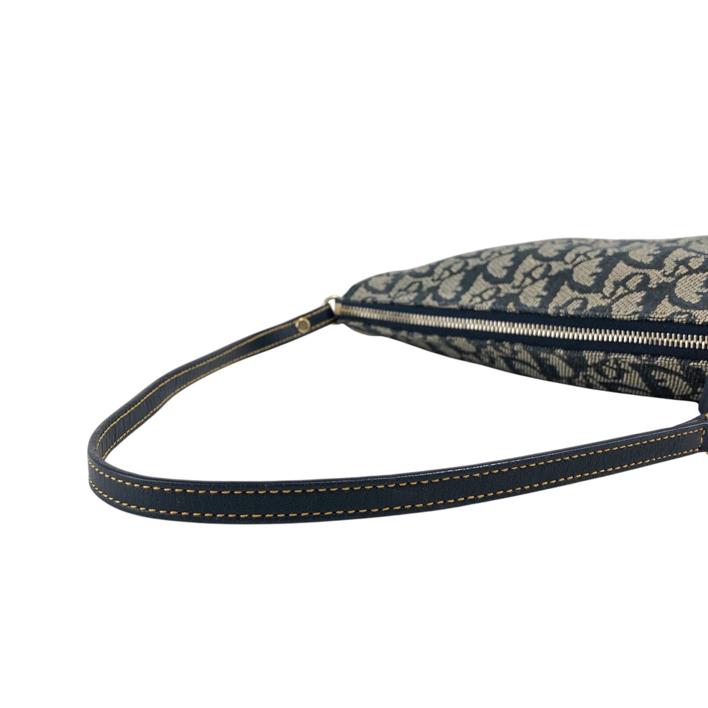 Christian Dior Trotter Shoulder bag Navy Vintage e4vgt6