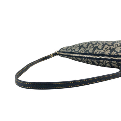 Christian Dior Trotter Shoulder bag Navy Vintage e4vgt6