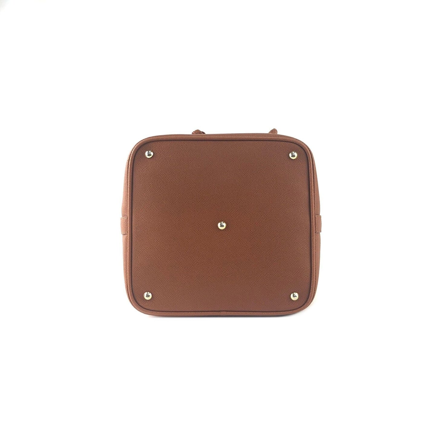 GIVENCHY logo motif front pocket drawstring crossbody leather shoulder bag brown vintage old x3v2dc