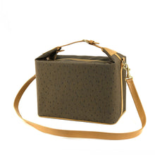Load image into Gallery viewer, Yves Saint Laurent shoulder bag YSL vanity bag handbag box brown vintage v6ayth
