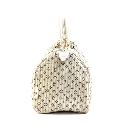 LOUIS VUITTON Mini Run M95500 Speedy 30 Mini Boston Croisette Handbag Ivory Vintage Old 566e8z