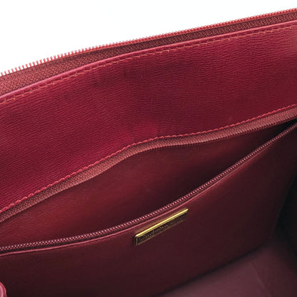 Christian Dior Leather Handbag Red gxtirp