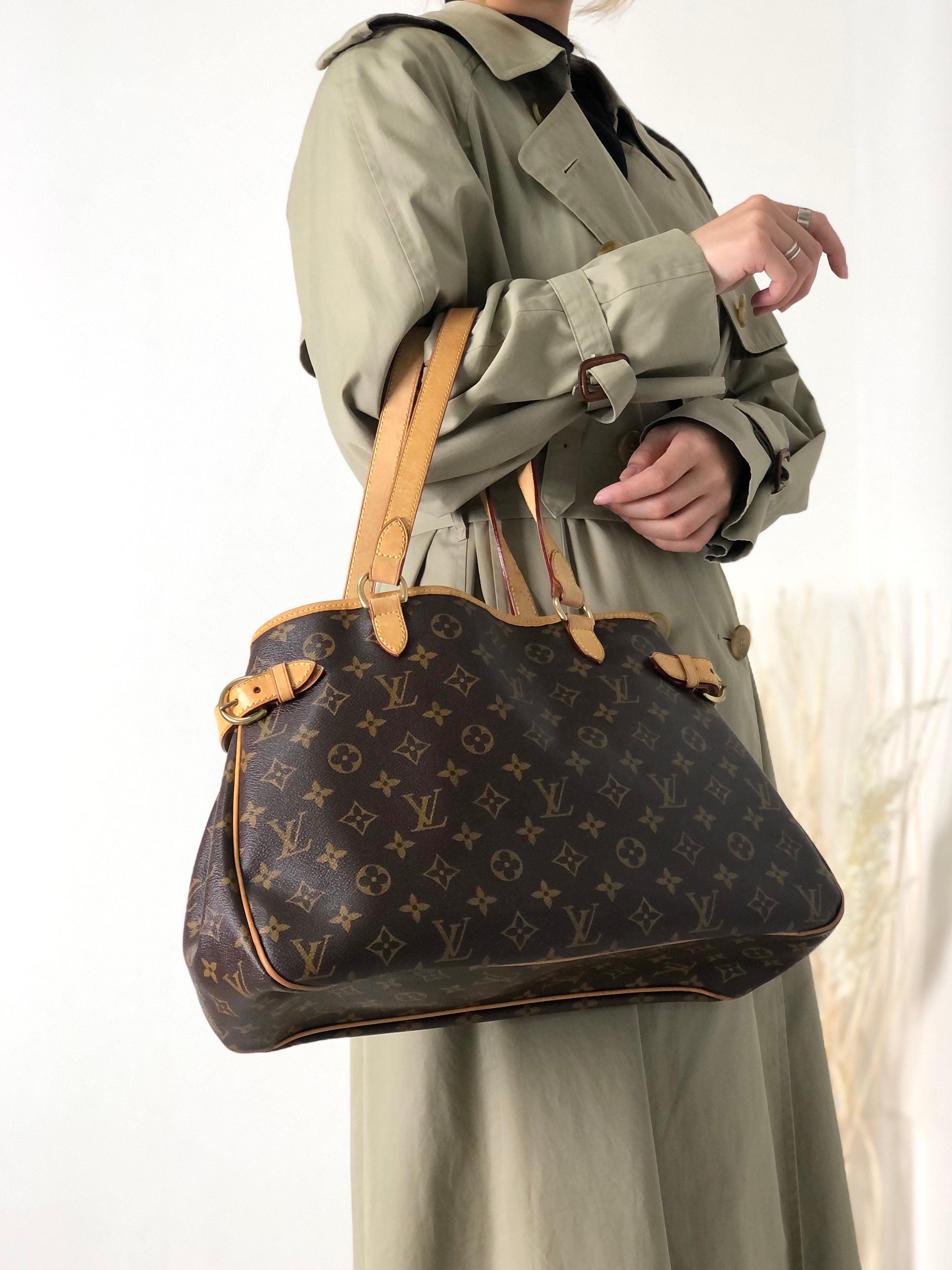 【春物タイムセール中♡2月5日までの購入♡】⭐︎LOUIS VUITTON ⭐︎美品 LOUIS VUITTON Monogram M51154 Leather Handbag Totebag Brown