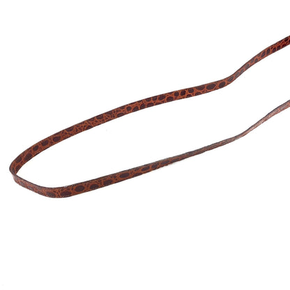 Salvatore Ferragamo Vala Ribbon 鱷魚壓花包 棕色 復古 舊款 x6i2ib