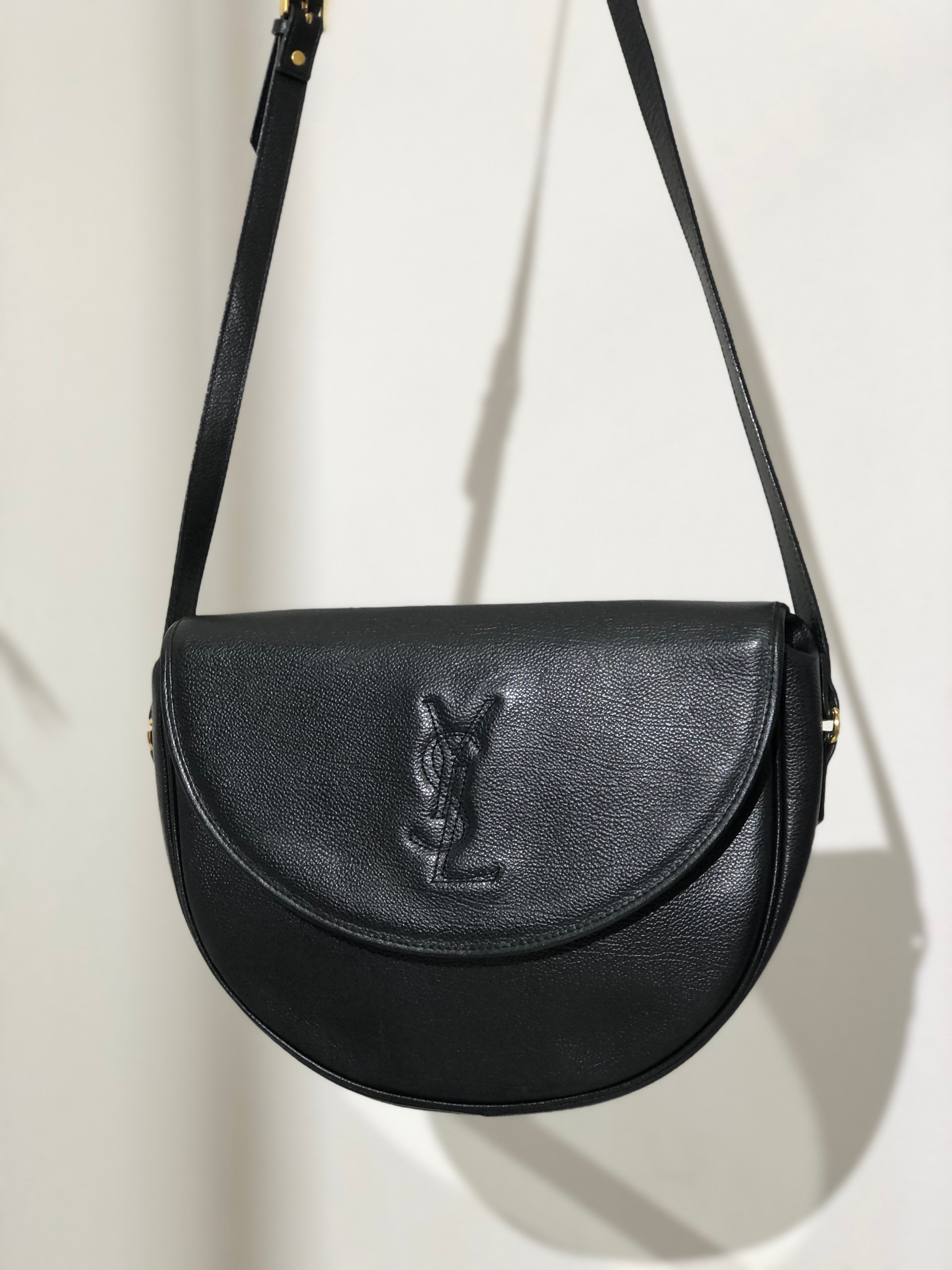 Ysl hot sale gray crossbody