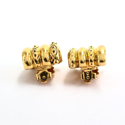 Yves Saint Laurent antique earrings gold vintage old accessories cb2him