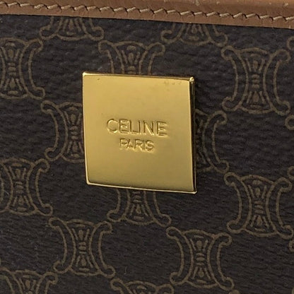 CELINE Macadam 零錢包 棕色 復古 3ks4ws 